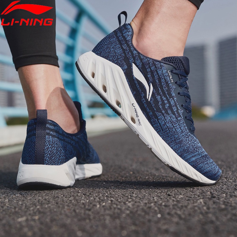 Li Ning Men LN ARC 2018 Cushion Running Shoes Mono Yarn Breathable LiNing li ning Wearable Sport Shoes Sneakers ARHN083 XYP805|Running Shoes| | - AliExpress