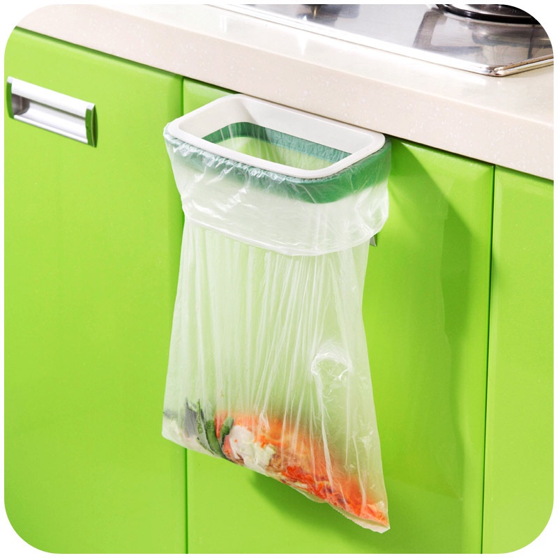 Be hanging kitchen cupboard door back style stand trash, garbage bags, storage rack