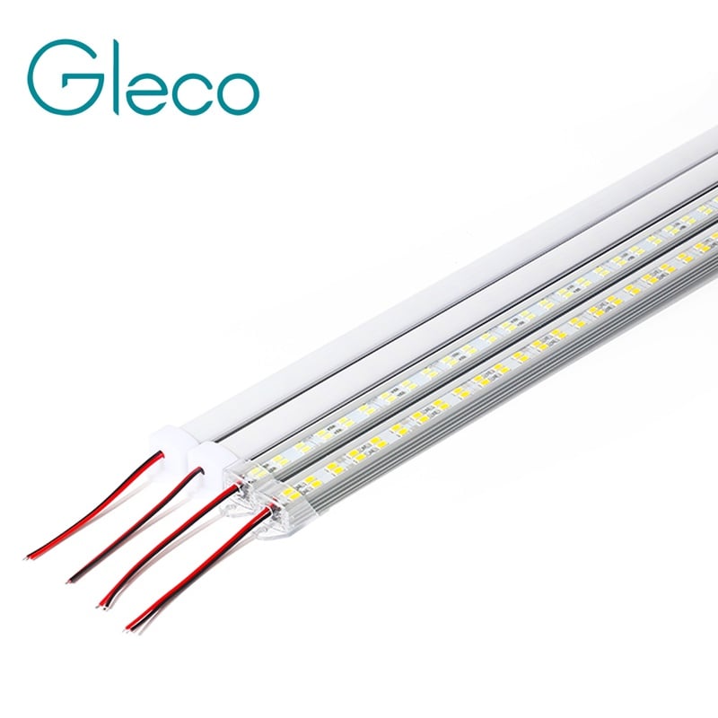 5PCS*50CM 72LEDs 5730 Double Row LED Bar Light DC12V Hard Strip Light 5730 Kitchen Cabinet Light