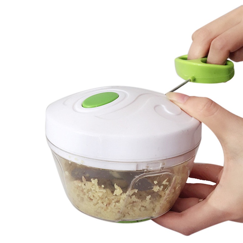 Kitchen Pulling Food Chopper Household Hand Chopper Manual Rope Food Processor Slicer Shredder Salad Maker Vegetable Tools S30