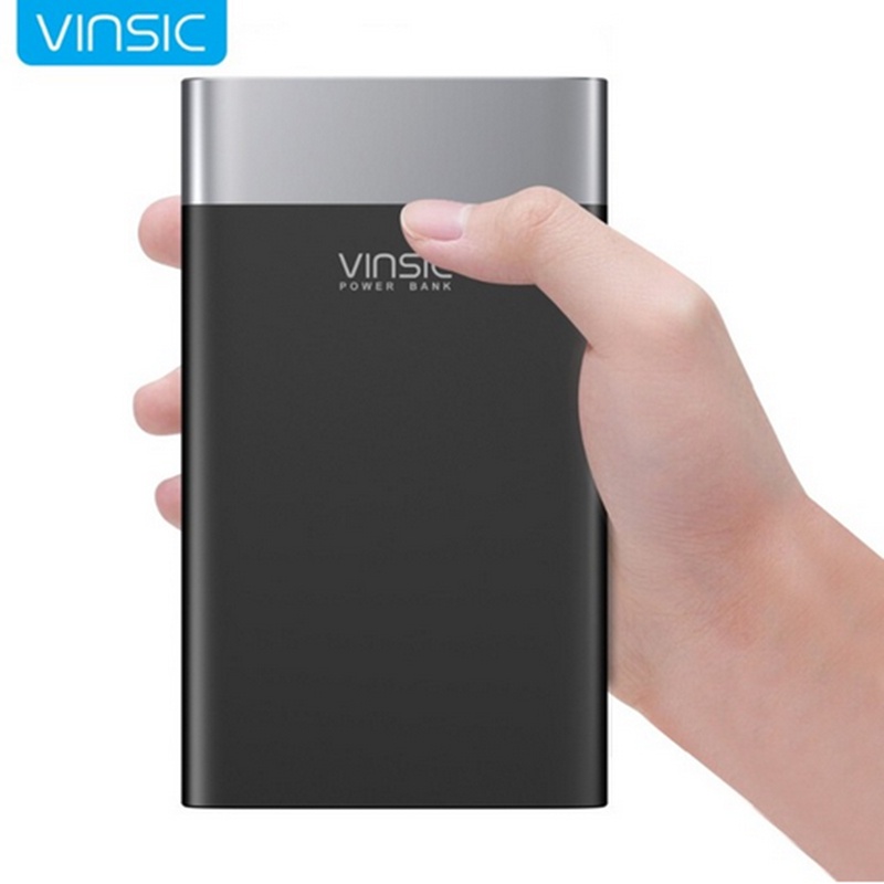 VINSIC 20000mAh Power Bank VSPB303 QC 3.0 lcd Fast Charging Type-C / Micro USB Dual Input / Output mobile phone External Battery