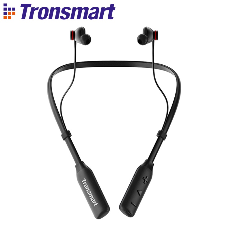 Tronsmart Encore S2 Plus Bluetooth 5.0 Earphones Qualcomm Chip Wireless Headset, Voice Control,Deep Bass, cVc 6.0 , 24H Playtime-in Phone Earphones & Headphones from Consumer Electronics on AliExpress