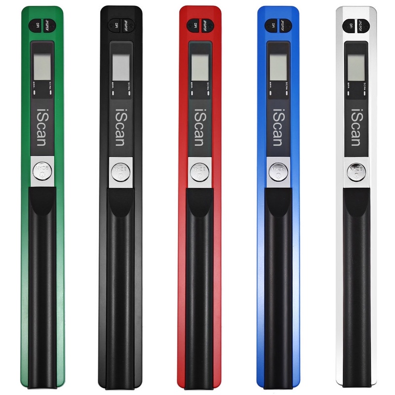 Handheld Mobile Portable Creative Auto Document Scanner 900 DPI LCD Display Support JPG/PDF Format Selection Offline Scanning