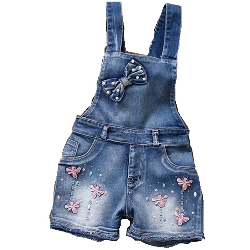 2016 year Spring Autu  kids overall jeans clothes newborn baby denim overalls jumpsuits for toddler/infant girls bib pants F143