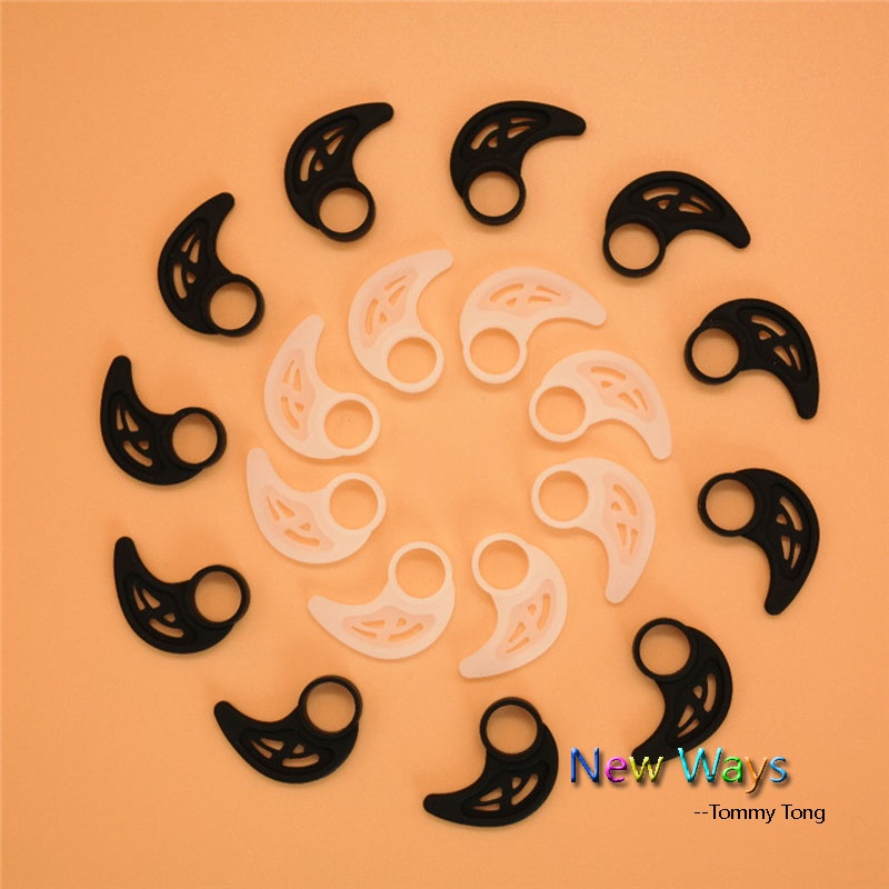 4pcs/2pairs Universal Silicone Earphone Clip Hook Earhook Headphone Ear hook hanger for Silicone bracket horn sports earhooks