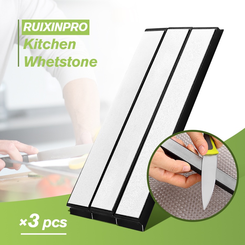 Original Ruixin Pro Professional Sharpener Stones Fixed Angle Razor Edge Diamond Kitchen Sharpener System Sharpening Whetstone