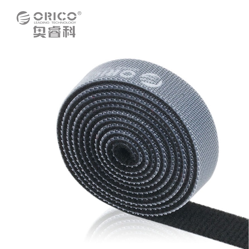 ORICO CBT-1S-BK Plastic Nylon Cable Mark Colorful Ties 1Meter Black 1PCS/Lot