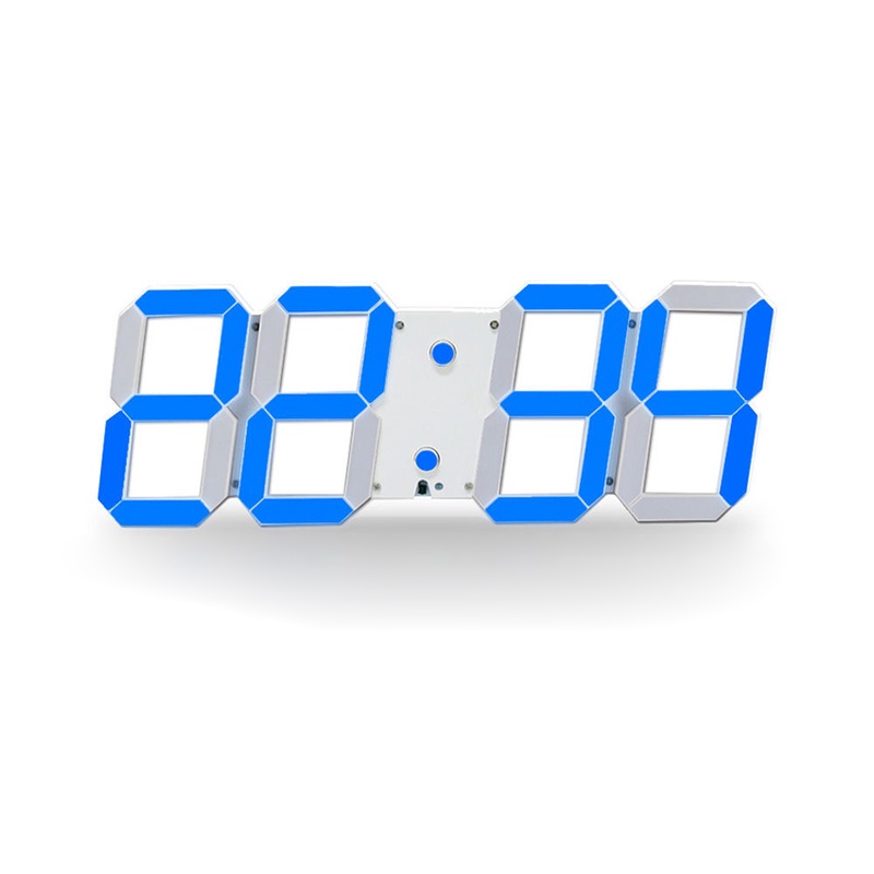 Large Led Digital Wall Clock Modern Design Show 16 group Alarms Temperature  Date  Countdown  Wall  Watch In The Living Room