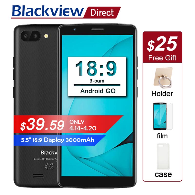 Original Blackview A20 Smartphone 5.5