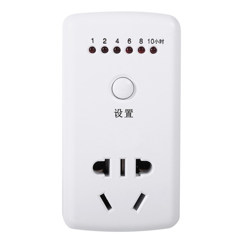 New AC 220V 10A 10Hr Time Countdown Intelligent Time Setting Swtich Timer Control Socket