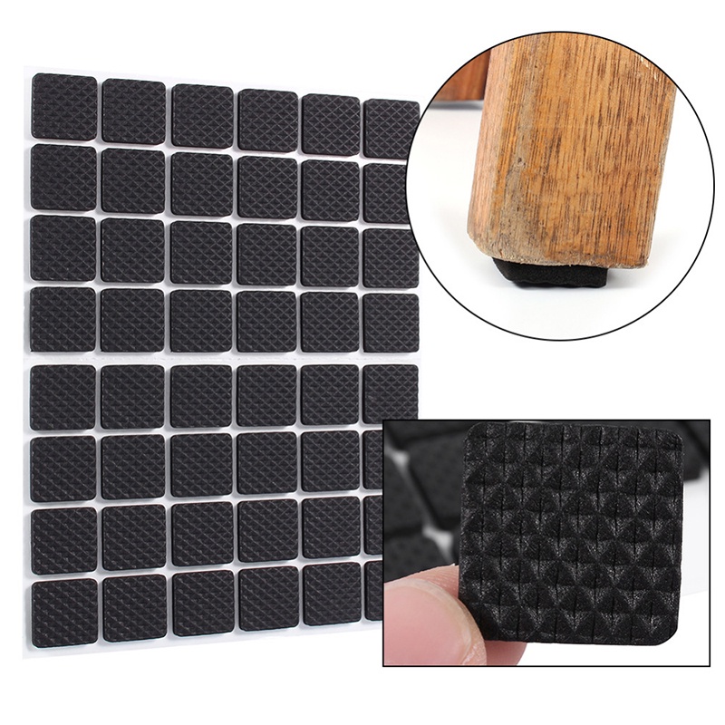 1 Set Non slip Rubber Table Leg Chair Pad Self Adhesive Furniture Foot Cap Cover Protect Sticky Pad Floor Scratch Protector-in Furniture Accessories from Furniture on AliExpress