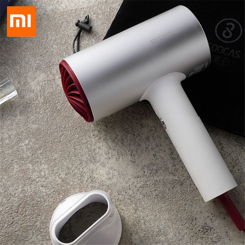 New Original Xiaomi Mijia Soocas Hair Anion H3 Quick-dry Hair Tools 1800W for Xiaomi Smart Home Kits Mi Dryer Design Z30