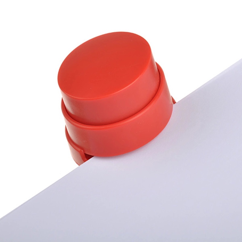 1 Pc Practical Staple Free Stapler Paper Binding Binder Stapless Stationery