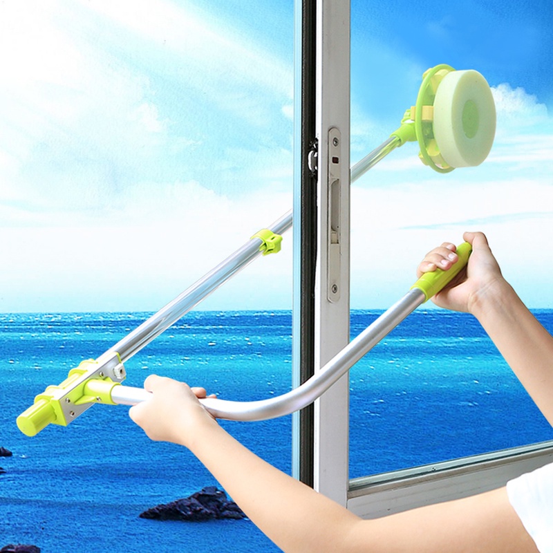 telescopic High-rise window cleaning glass cleaner brush for washing windows Dust brush clean the windows  hobot 168 188