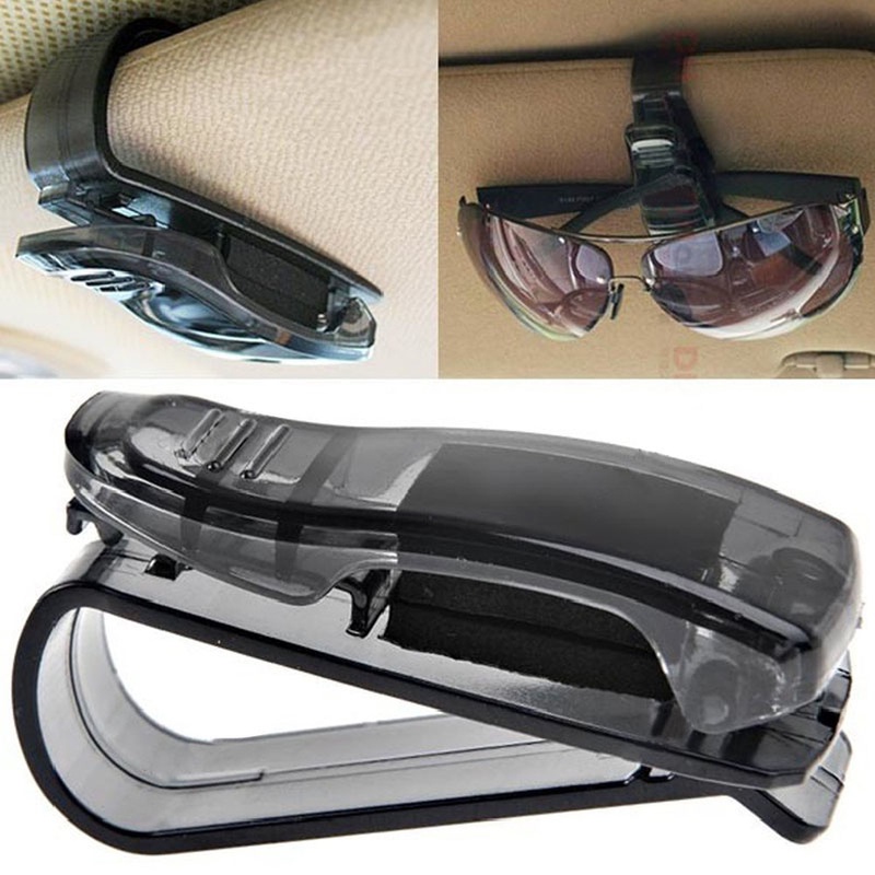 Malloom 2016 Car styling accessories Sun Visor Glasses Sunglasses Ticket Receipt Card Clip Storage Holder Free shipping #A12