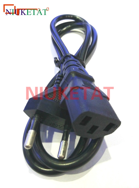 1pcs EU Plug AC Power Cord Cable 1m 100cm 3 plug contacts LED light 2835 5050 power adapter EU plug cable Charging line