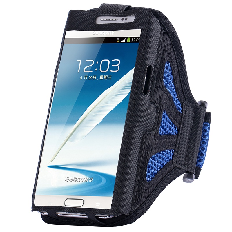 KISSCASE Note 5 4 3 2 Universal Net Breath Grid Running Arm Band Case For Samsung Note 5 4 3 Sport GYM Cover For Galaxy S6/S7