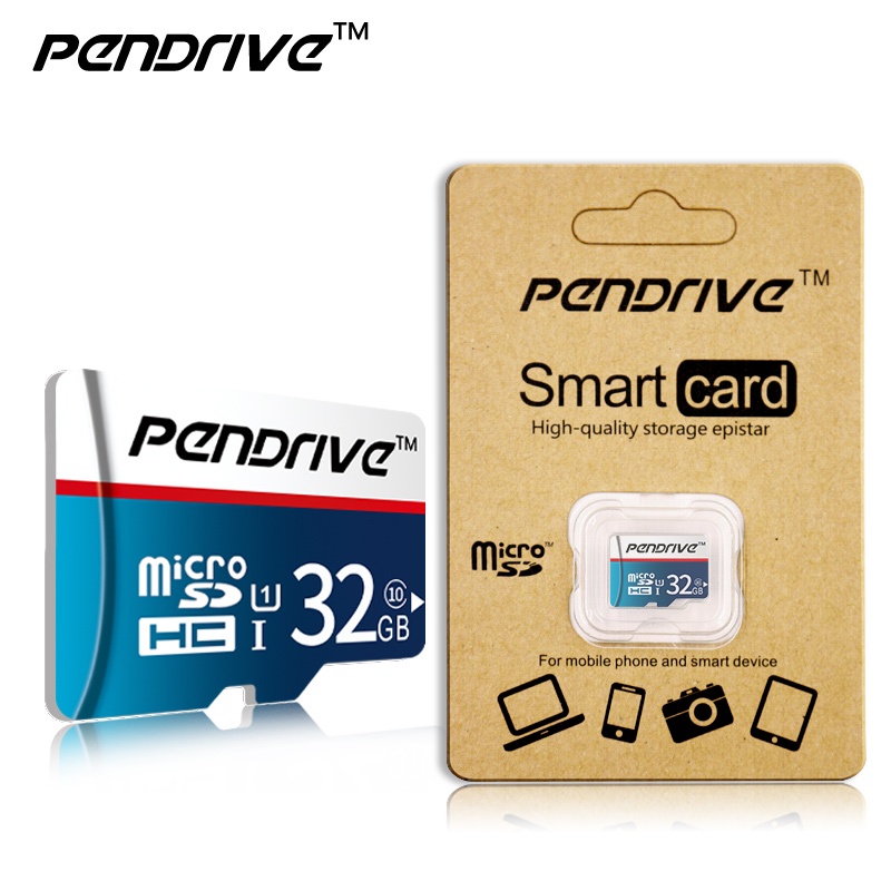 Pendrive memory card Micro SD card class 10 TF card Microsd 64GB 32GB 16GB 8GB External Pen drive Flash memory disk for Phone