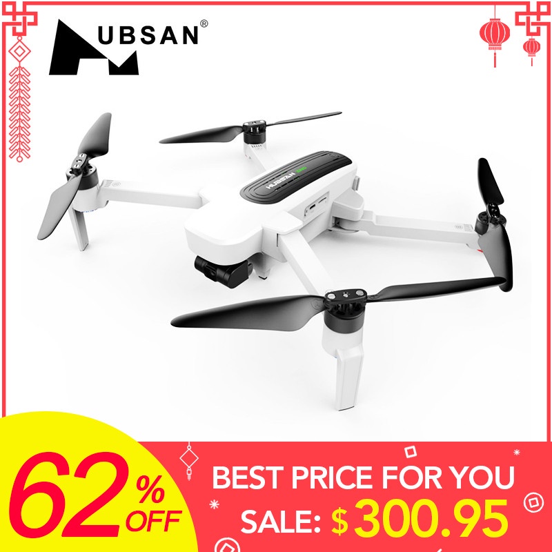 Hubsan H117S Zino GPS 5.8G 1KM Foldable Arm FPV with 4K UHD Camera 3-Axis Gimbal RC Drone Quadcopter RTF High Speed