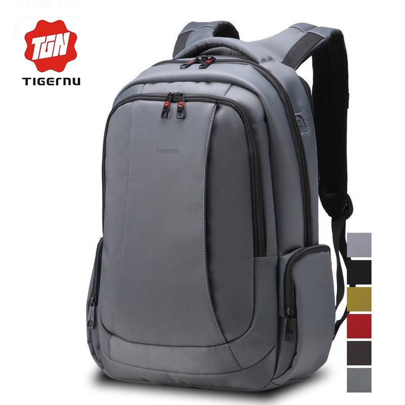 Tigernu High Quality Waterproof Nylon Backpack Female Unisex Men's Backpacks for Laptop Women Notebook Bag Backpack 14 to17 Inch