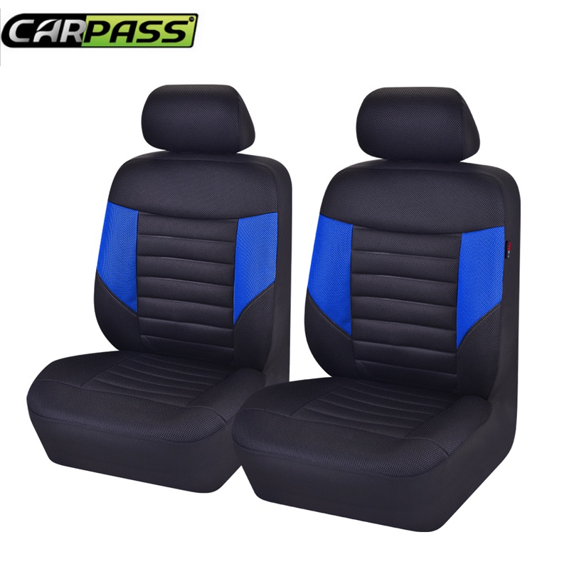 Car-pass Sandwich Car Seat Cover Set Universal Fit Most Vehicles Seat Covers Car Accessories For Mazada Nissan Hyundai