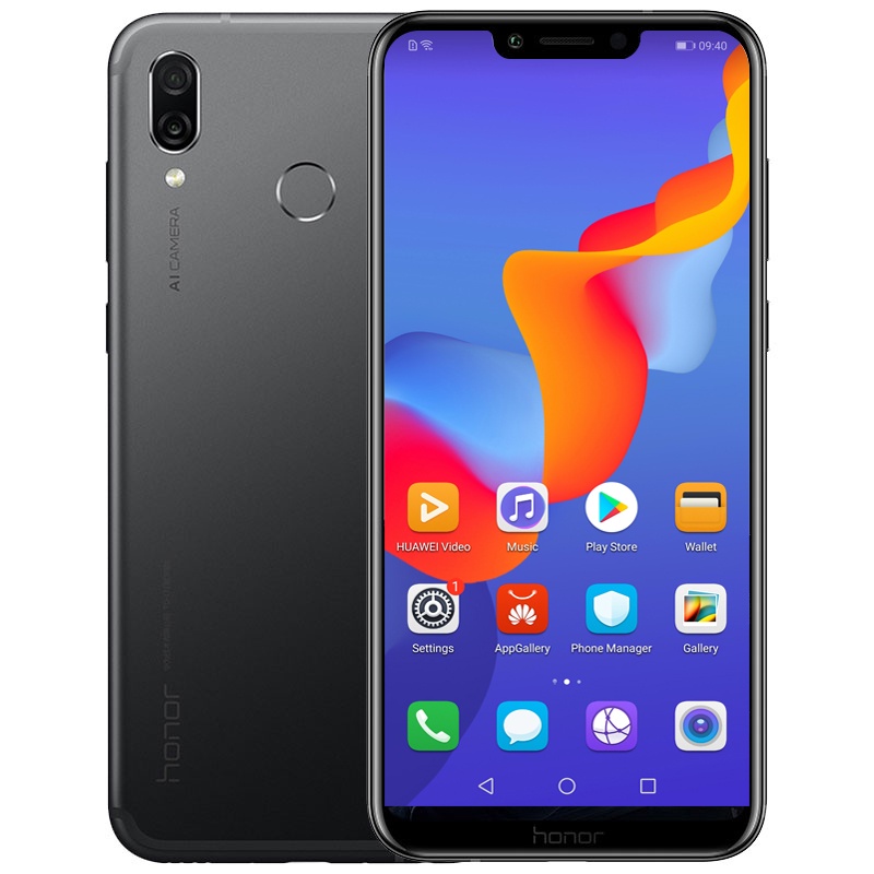 Huawei Honor Play 4GB 64GB 6.3 inch Kirin 970 Octa Core Android 8.1 Cellphone 2340x1080 Quick Charger 9V/2A 16.0MP Fingerprint