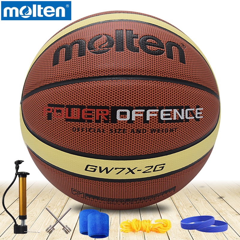 original molten basketball ball GW7xGW6x/GW5x Brand High Quality Genuine Molten PU Material Official Size7/Size 6/5 Basketball