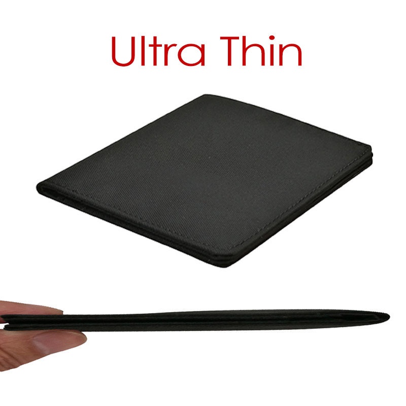 2018 Minimalist Slim for Men Women Slimline Wallets Ultra Thin Mini Small Male Female Coin Purse Compact Money Boy Nylon Short