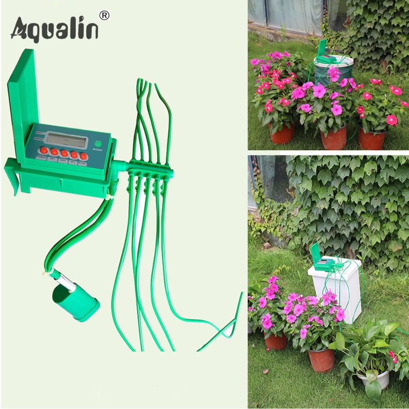 Automatic Micro Home  Drip Irrigation Watering Kits System Sprinkler with Smart Controller for Garden,Bonsai Indoor Use #22018