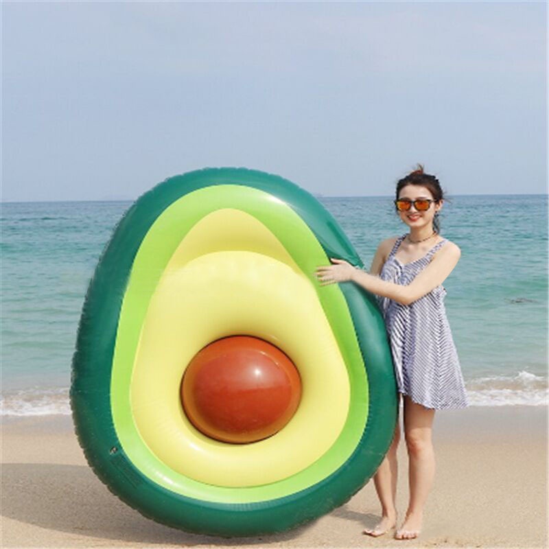 Inflatable Giant Unicorn Avocado Pool Float Pool Swimming Float Swimming Ring Pool Circle Boia Piscina Pool Party  Buoy Toy