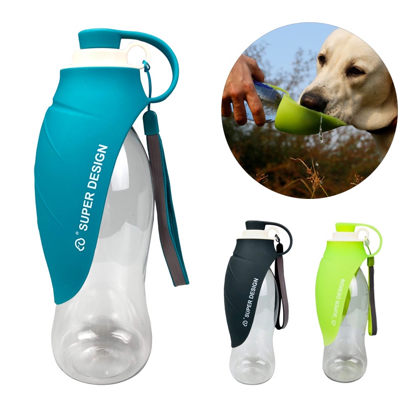 580ml נייד לחיות מחמד כלב מים בקבוק רך סיליקון עלה עיצוב נסיעות קערת כלב גור חתול שתייה חיצוני לחיות מחמד מתקן מים|Dog Feeding| - AliExpress