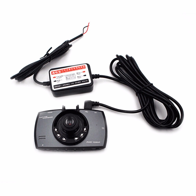 Car Mini Dash Cam DVR GPS Navigator Detector 2A Katallobar Step-down Cable 12V 24V to 5V Micro USB Hardwire Fuse Kit A119 G1W