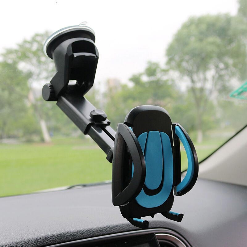 JEREFISH אביזרי רכב Gps מחזיק טלפון נייד שמשה קדמית אוטומטי לוח מחוונים כוס יניקה נשלף טלפון נייד הר Stand
