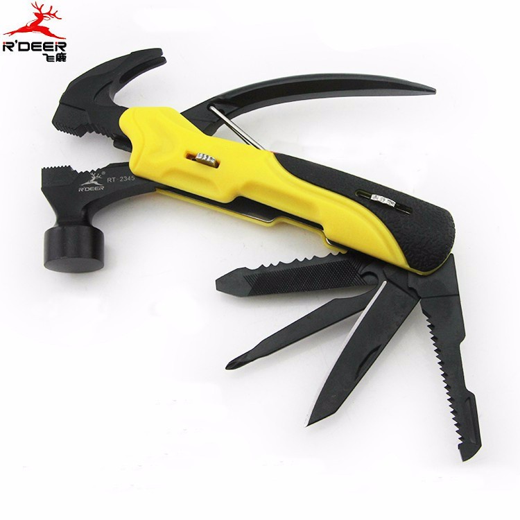 Multi Tool Outdoor Survival Knife 7 in 1 Pocket Multi Function Tools Set Mini Foldaway Plers Knife Screwdriver