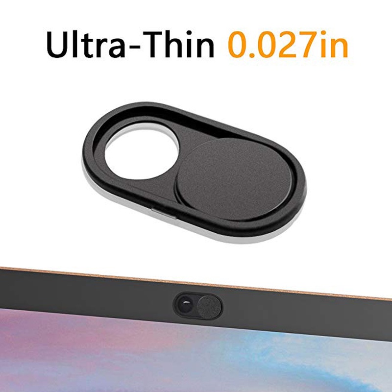 Laptop Camera lens Webcam Cover Fisheye Slider Ultra Thin Metal Web Camera Sticker Shutter for MacBook Pro iMac PC iPad Tablet