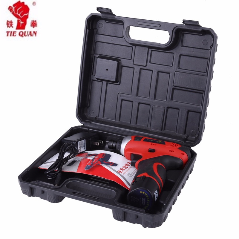 Portable 12V Electrical Drill Household Multi-Functional Impact Screw Driver Double Speed Li-Ion Cordless Drill EU US UK Plug