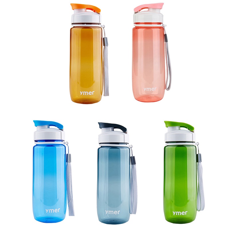 590ml 560ml Sports Water Bottle Portable Leak Proof For SportsTravel Space Bike Hiking Plastic Water Bottle