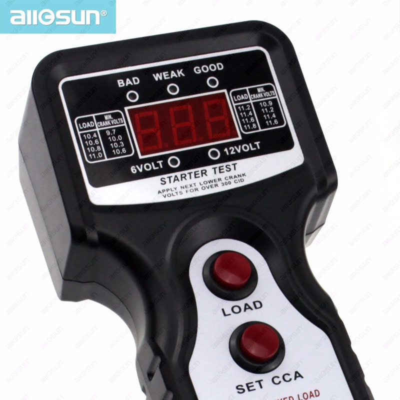 All-Sun 12V CCA Digital Automotive /Car Battery Tester for Cold Temperature /Battery Load /Charging Voltage /Starter Motor EM577
