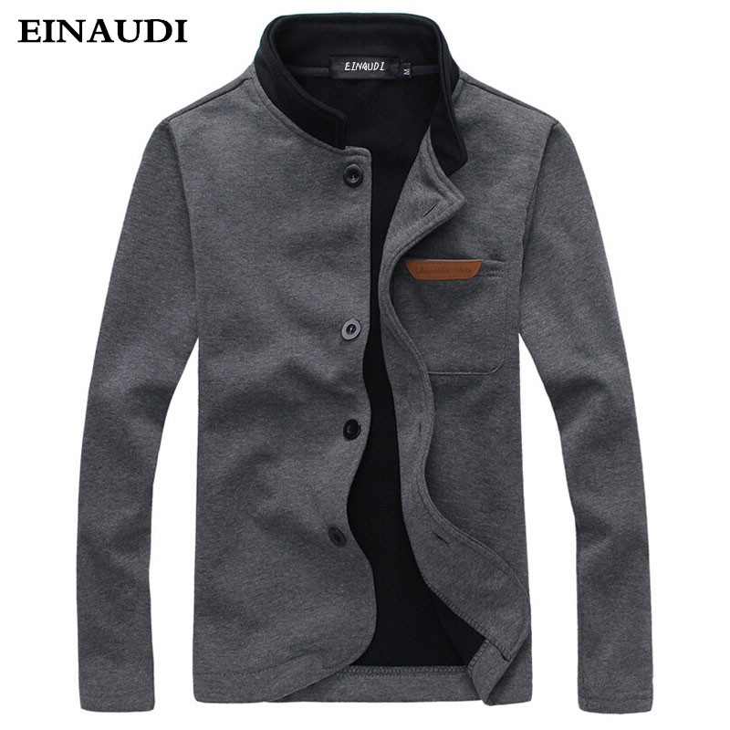 EINAUDI 2017 New brand Man Jacket Sping & Autumn High Quality Pocket Decorated Casual Jackets Outdoors Fashion Men Coat Clothing