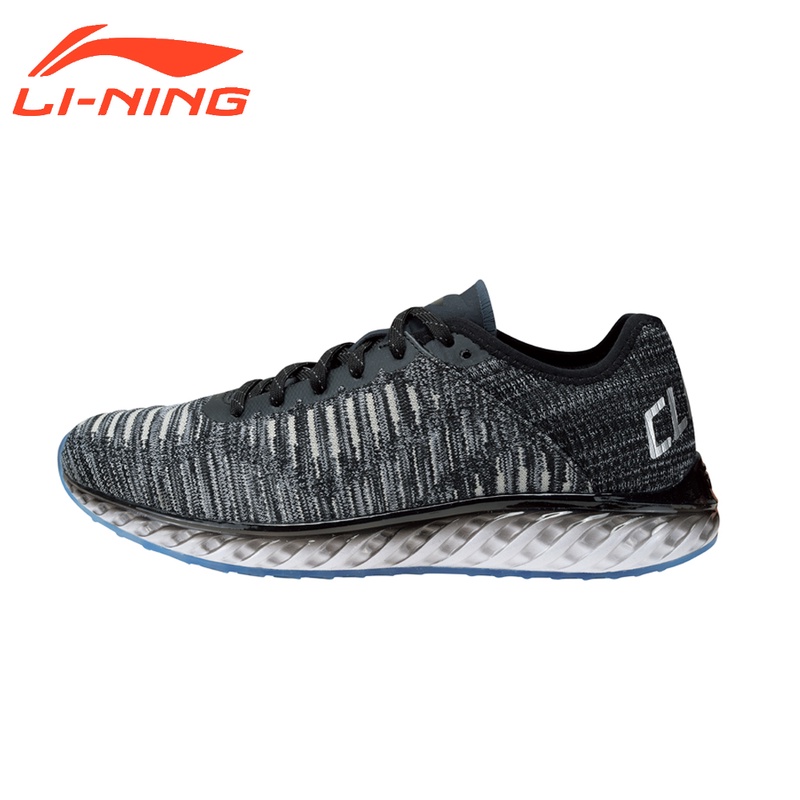 Li-Ning Men's Cushion Running Shoes Light Weight Sports Sneakers LiNing Original Cloud Technology Shoes ARHM025
