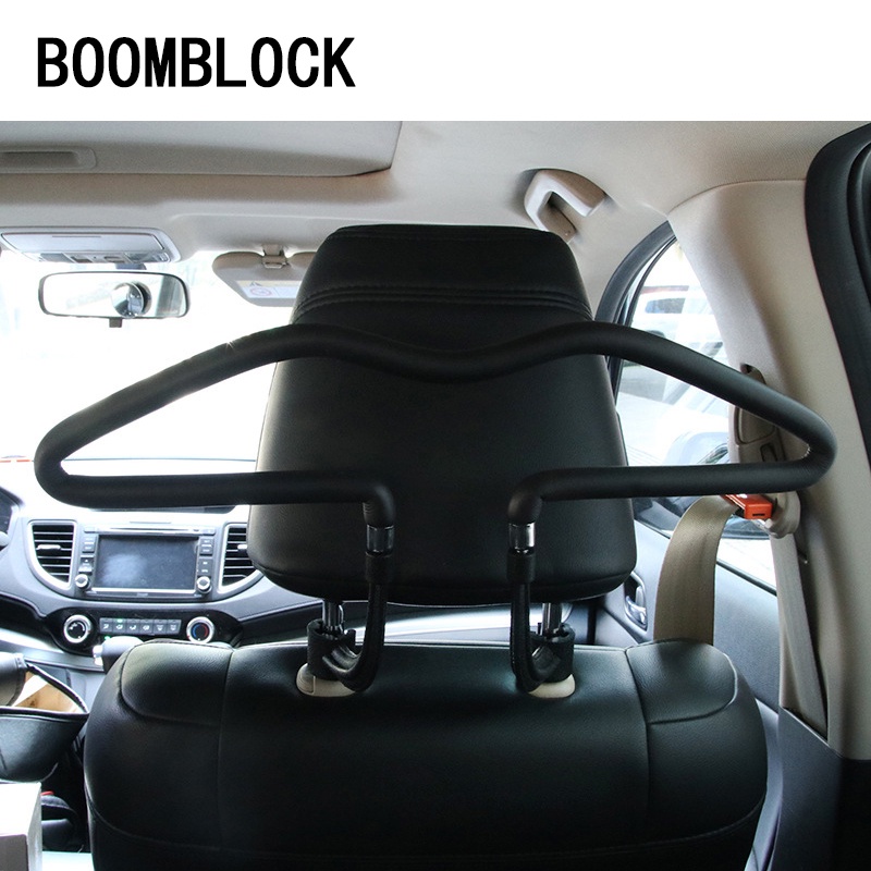 BOOMBLOCK 1pcs Car Cloth Holder Hangers Styling For  Opel Astra H G J Volvo S60 V70 XC90 Citroen C5 C4 C3 Subaru Accessories