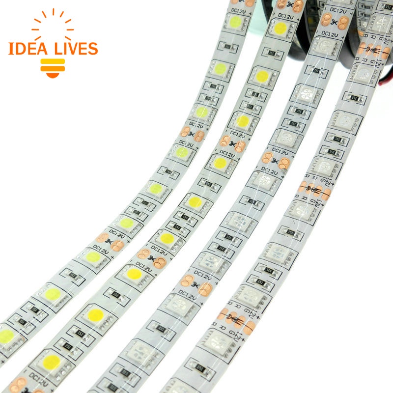 LED Strip 5050 DC12V 60LEDs/m 5m/lot Flexible LED Light RGB 5050 LED Strip