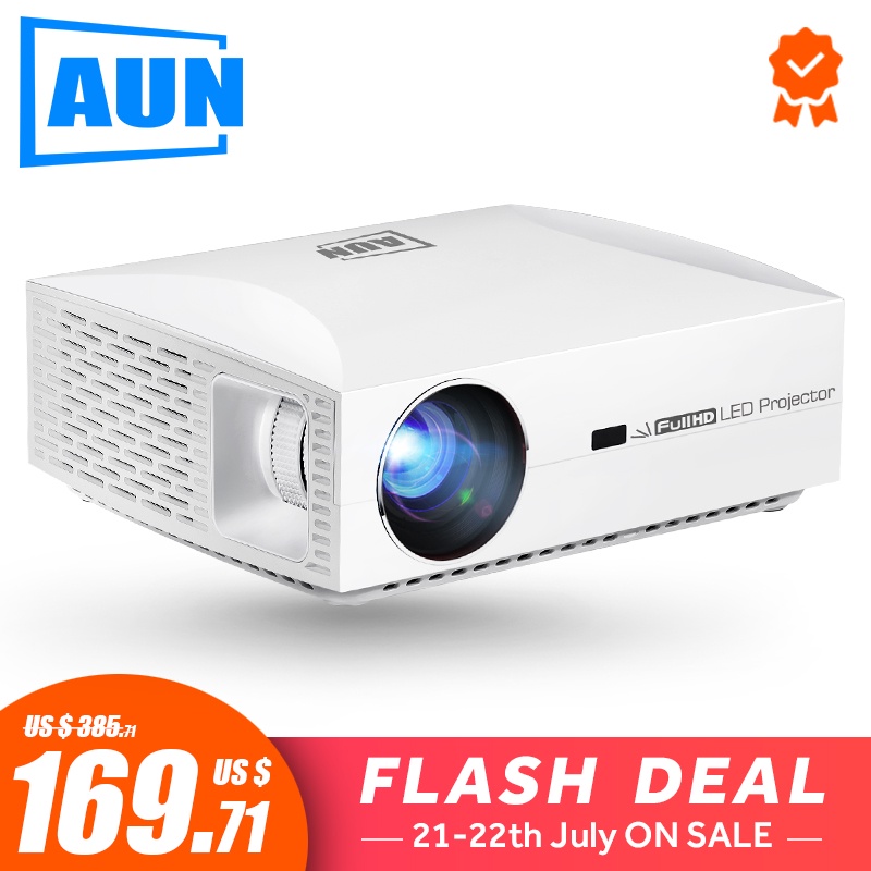 AUN מלא HD מקרן F30UP, 1920x1080 P. אנדרואיד 6.0 (2G + 16G) WIFI, LED מיני מקרן עבור קולנוע ביתי, תמיכת 4K וידאו Beamer באתר Aliexpress.com | Alibaba Group