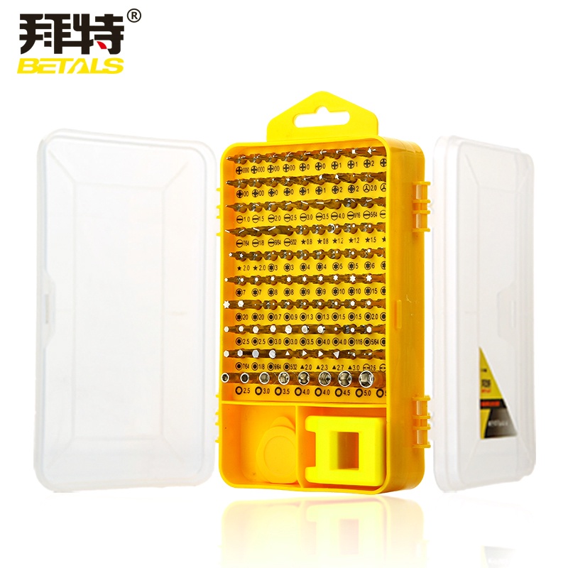 Betals Brand 108 in 1 Screwdriver Sets Multi-function Computer Repair Tools Essential Tools Digital Mobile Phone Repair