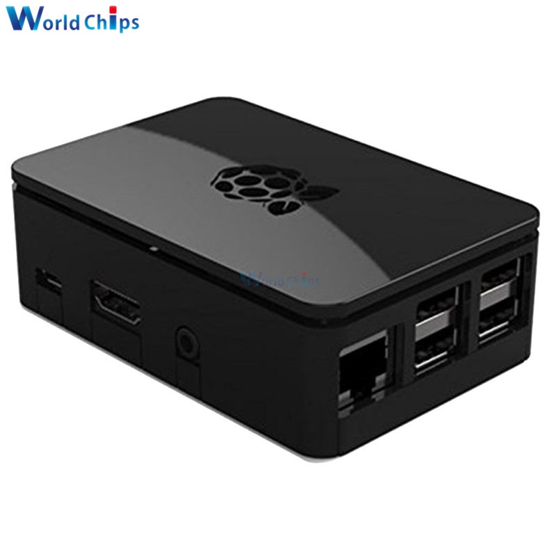Black Raspberry pi 3 Case Updated Premium Raspberry Pi Case for Raspberry Pi 3, 2 & B+ Free Shipping