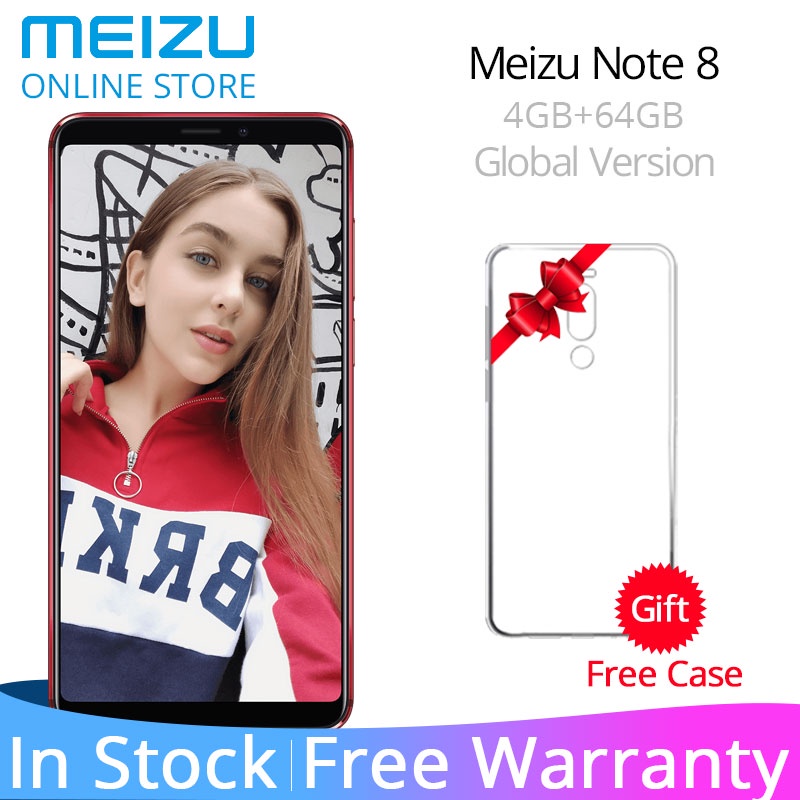 Global Version Meizu Note 8 4GB RAM 64GB ROM Note8 Mobile Phone Snapdragon 632 Octa Core 5.99