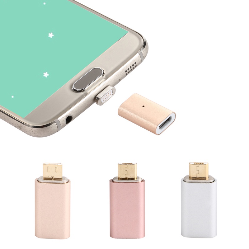 Portable Micro USB to Magnetic Charger Data Adapter Cable for Android faster charging cable for LG Samsung Meizu Huawei HTC