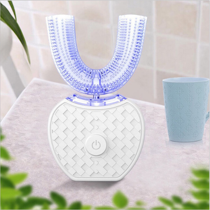 360 תואר אוטומטי Sonic חשמלי מברשת שיניים סיליקון Ultra sonic אלקטרוני שן מברשת USB נטענת 4 מצב שיניים מנקה|מברשות שיניים חשמליות| - AliExpress