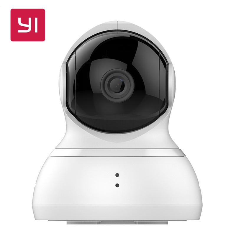 YI Dome Camera Pan/Tilt/Zoom Wireless IP Security Surveillance System HD 720p Night Vision (US / EU Edition)