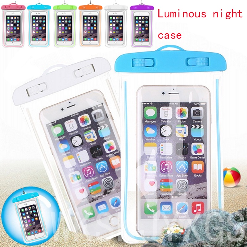 Waterproof Phone Bag Case For Huawei P10 Plus cartoon Phone Case For Huawei P 10 Plus Cases Underwater Diving Swimming Bags